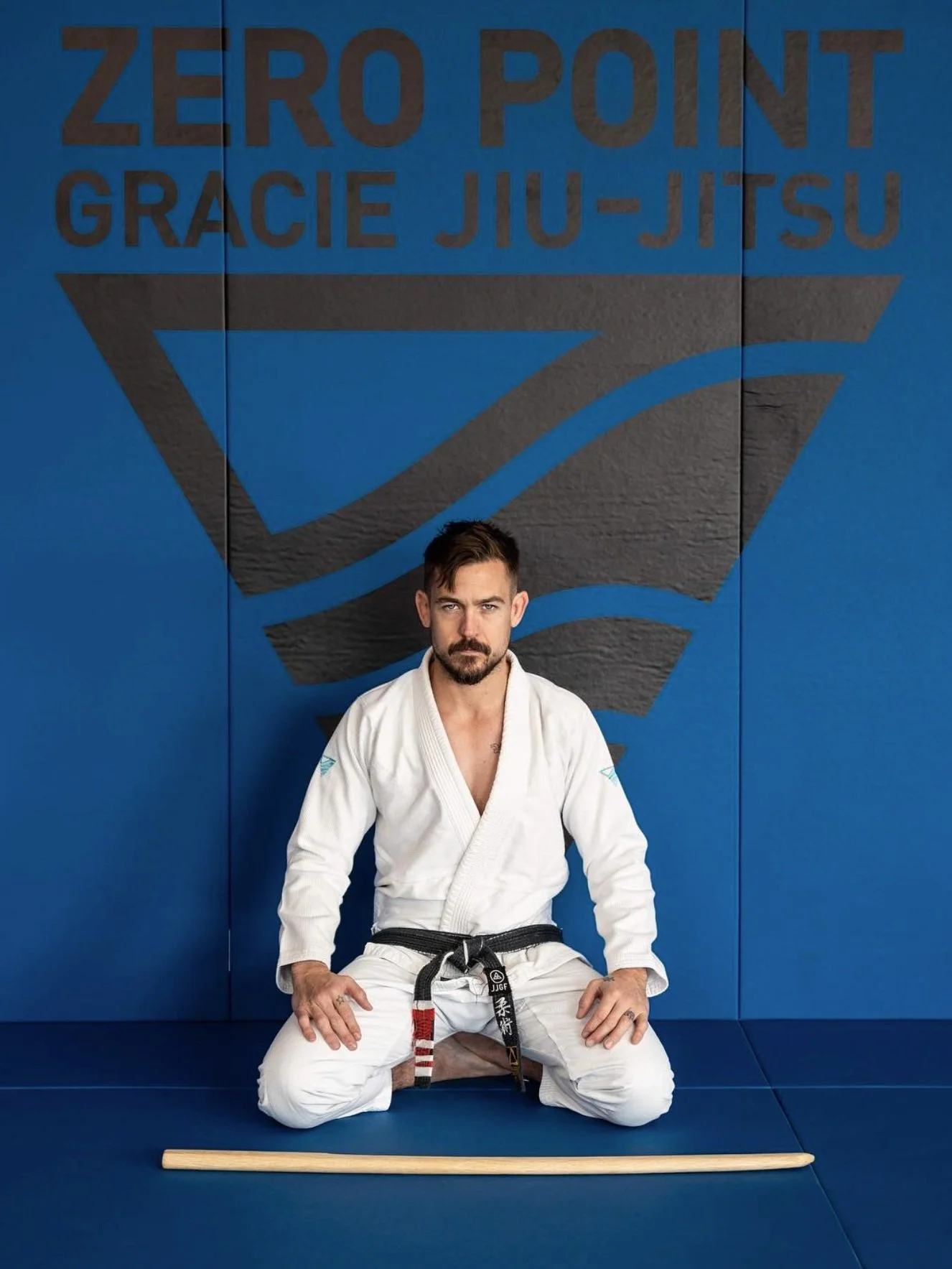 Chris Bones Burns at Zero Point Gracie Jiu-Jitsu Sydney
