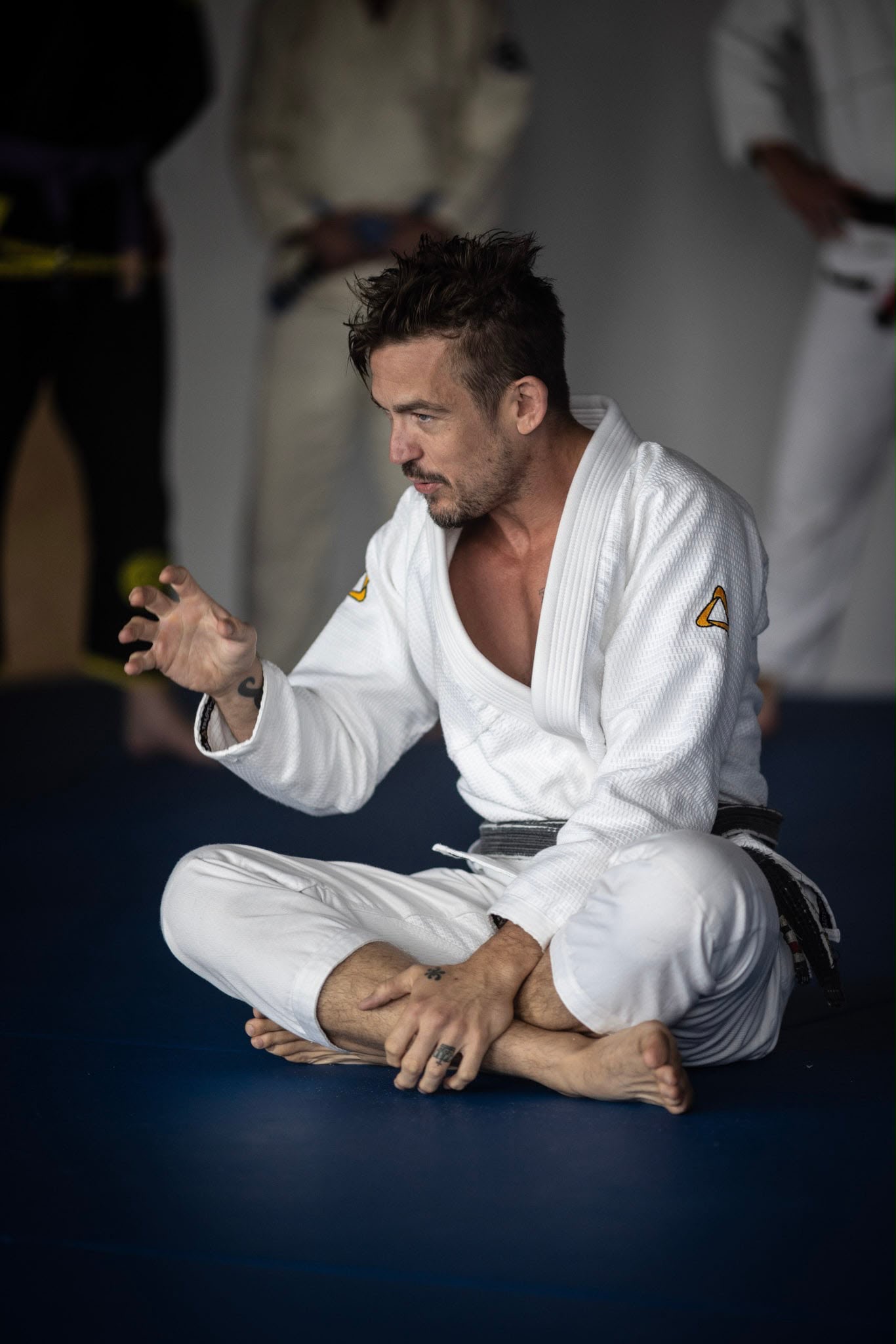 Chris Bones Burns, head instructor at Zero Point Gracie Jiu-Jitsu Sydney